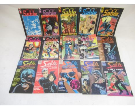 First Comics - mixed collection of First comics to inc. Sable, Shatter, Sensei, Pyschoblast, etc. (approx. 123) 
