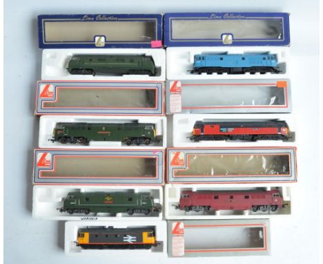 Seven boxed OO gauge electric train models from Lima to include class 47 'Res Republic' (very good/excellent little used cond