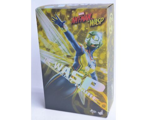 Hot Toys 1/6th scale The Wasp action figure set from Marvel's Ant-Man and the Wasp series (item number MMS498), contents as n