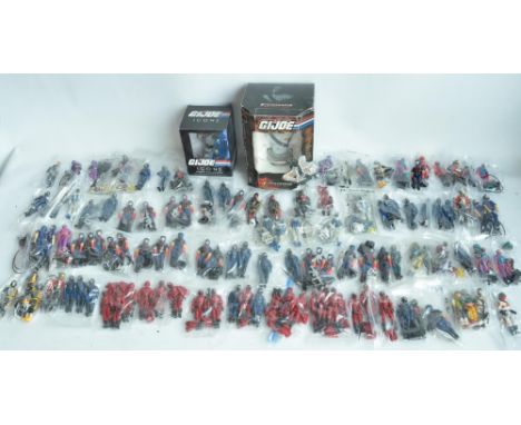 Collection of Hasbro G.I.Joe action figures (qty in excess of 100 individual figures) plus limited edition Hasbro Storm Shado