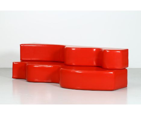 Superonda. Polyurethane. Cm 240,00 x 100,00 x 38,00. Superonda sofa model for Poltronova, design date 1967.Structure cut from