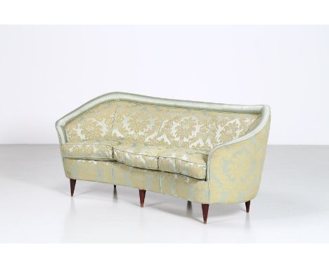 Sofa. Fabric and wood.. Cm 187,00 x 80,00 x 82,00. Sofa with wooden frame, upholstery and fabric covering. Produced by Home a