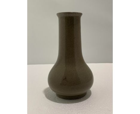 A Chinese celadon vase, H. 16.5 cm Provenance: Private collection British Columbia, Canada Condition: Except traces of age in