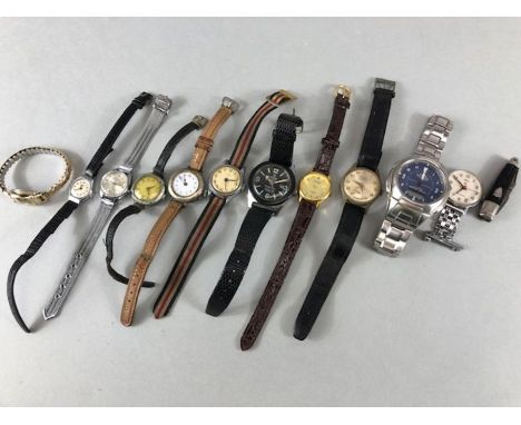 Collection of vintage watches to include Mortima, Ingersoll, Fero etc