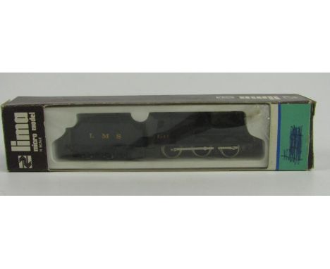 A Lima n gauge LMS tank engine and tender, black livery, No 4547, boxed.