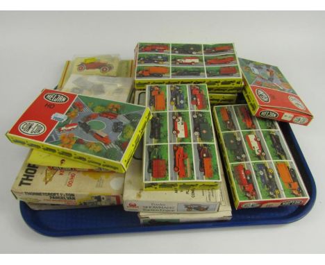 Various  Con-Cors Heljan HO vehicle sets etc., Hills Fowler Showman's Engine, various other miniature die cast vehicles etc. 