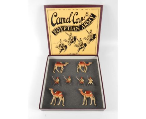 Britains; Camel Corps of The Egyptian Army, Special Collector's Edition, boxed.