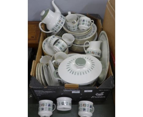 A collection of Royal Doulton Tapestry tea and dinnerware **PLEASE NOTE THIS LOT IS NOT ELIGIBLE FOR POSTING AND PACKING** 