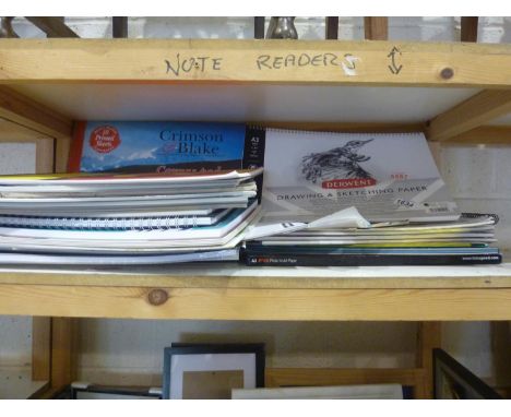 Shelf of printing and photography paper. Not available for in-house P&amp;P 