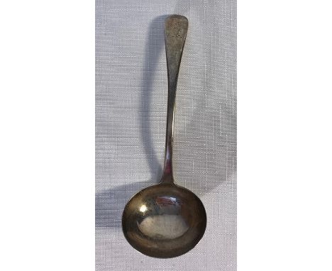 Silver ladle, London 1803, WIlliam Ely and William Fearn