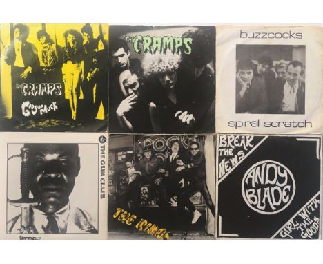 BILLY'S VINYL COLLECTION - RARE PUNK 7" SINGLES. Select pack of 6 x 7" singles from the above collection to include Andy Blad