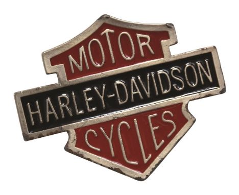 BILLY'S HARLEY DAVIDSON BELT BUCKLE. An original Harley Davidson belt buckle, worn frequently by Billy. “I picked up the Harl