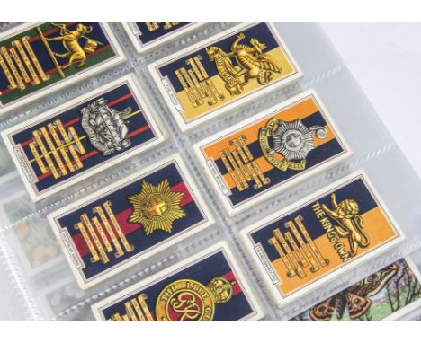 Cigarette Cards, Gallaher, a collection of sets, various genres, all contained in a modern ringbinder, sets to name, Army Bad