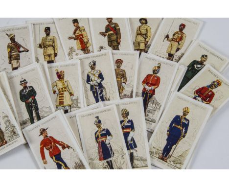 Cigarette Cards, Military, a collection of sets to name Players War Decorations &amp; Medals, Regimental Standards &amp; Cap 