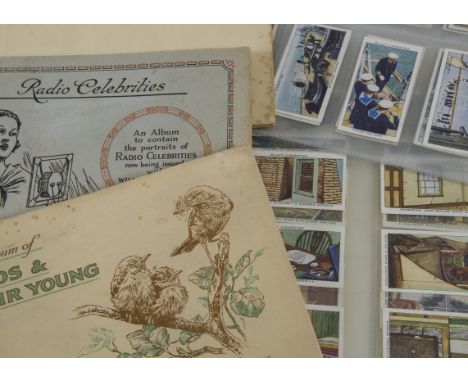 Cigarette Cards, Mixture, a variety of sets, to name Wills Air Raid Precautions, Life in the Royal Navy, Flower Culture in Po