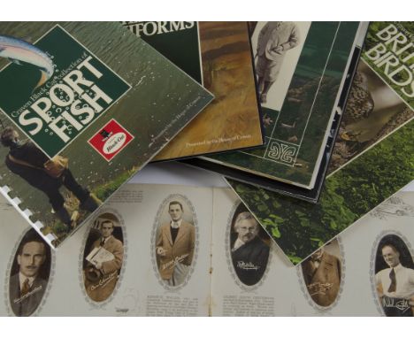 Cigarette Cards, Mixture, a collection of sets in original albums to name, Tom Thumb Exploration of Space, Maritime History a