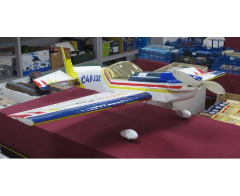A 'Built up' Cap 232 Art-Tech Model Aircraft, requires R/C gear, wingspan approx. 94cm, small parts may be missing and/or dam
