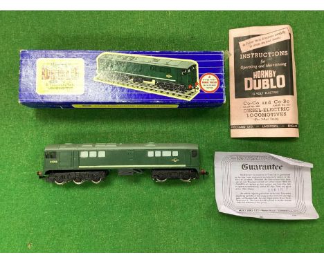A Hornby Dublo "OO" Gauge/4mm Ref No. 3233 Three Rail Class 28 Co-Bo Metrol-Vic Diesel Locomotive, BR green, R/No. D5713, plu