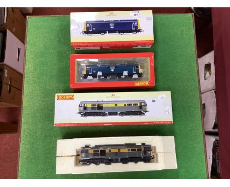 Two Hornby "OO" Gauge/4mm Boxed Locomotives, a Ref No. R3374 Class 71 Electric Bo-Bo, BR blue, R/No. 71012 (good untested box