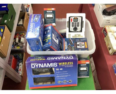 Two Bachmann Ref No. 36-505 Dynamis D.C.C Control Systems, plus a Bachmann 36-502 E2 Command, plus D.C.C system, two Ref No. 