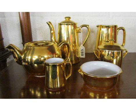 Gold design Royal Worcester tea service