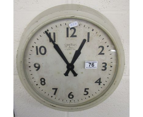 Vintage Smiths wall clock in good working order