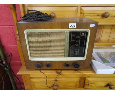 Vintage Pye valve radio