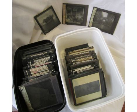 Collection of magic lantern slides