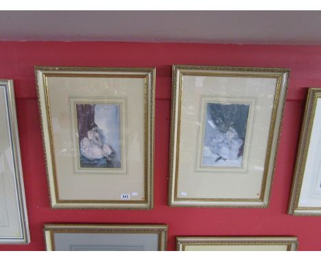 Pair of William Russell flint prints - Ballerinas