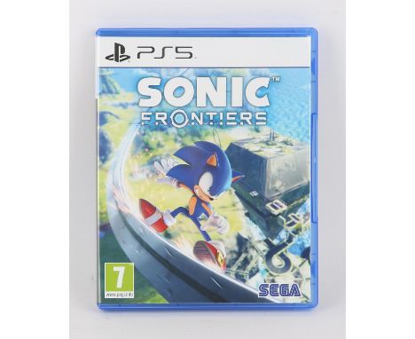 Sonic Frontiers, SEGA. PS5. Disc edition, opened. Purchased as a Christmas present for wrong console, opened but never played