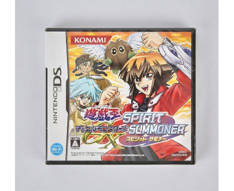 Yu-Gi-Oh! Spirit Summoner Nintendo DS Game. This is a sealed copy of the Japanese version of the Nintendo DS Yu-Gi-Oh! GX gam