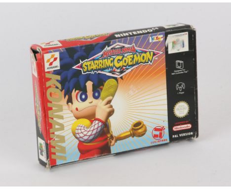 Mystical Ninja Starring Goemon - Nintendo 64 Boxed. This lot contains a boxed copy of Mystical Ninja. Condition Report:  The 