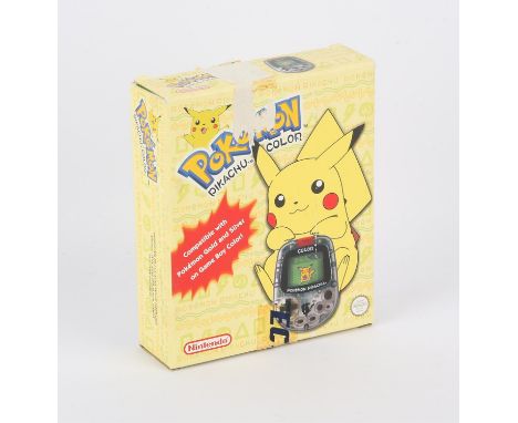 Pokémon Pocket Pikachu Color - Boxed. This lot contains a boxed Pocket Pikachu Color - this item works alongside Pokemon Gold