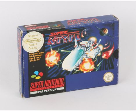 Super R-Type Super Nintendo SNES - Boxed & Complete. In very good condition with the original manual and inlay. 