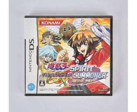 Yu-Gi-Oh! Spirit Summoner Nintendo DS Game. This is a sealed copy of the Japanese version of the Nintendo DS Yu-Gi-Oh! GX gam