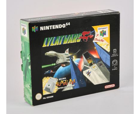 Lylat Wars - Big Boxed Edition With Rumble Pak N64. This lot contains a big boxed edition of Lylat Wars for the N64. this ite