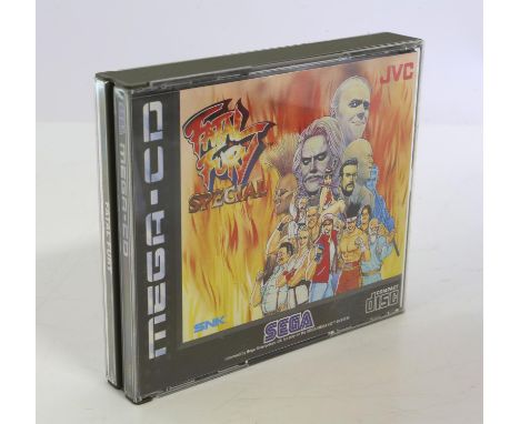 Fatal Fury Special - SEGA Mega-CD - Boxed. This game is complete in box and comes with the manual. Provenance: This item come