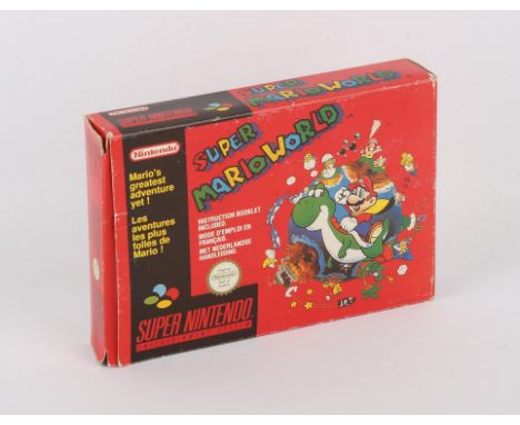 Super Mario World - Super Nintendo SNES - Boxed & Complete. In excellent condition with the original manual and inlay. 