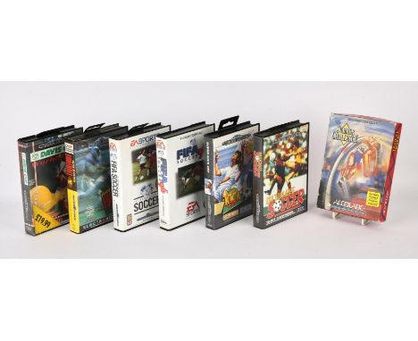 Sega Mega Drive Sports Game Collection. This lot contains seven sports games released on the Sega Mega Drive.  Each game is b