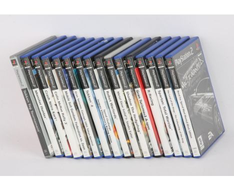 PlayStation 2 - 16 Game collection. This lot contains 16 PlayStation 2 games, the games include: Mobile Suit Gundam: Federati