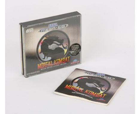 Mortal Kombat - Sega Mega CD. This lot contains a complete copy of Mortal Kombat. The case is in excellent condition with no 