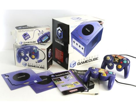 Nintendo GameCube - Boxed.  This lot contains a boxed Nintendo GameCube (Indigo) - the console has been tested by the owner a