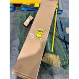 Pallet of Brooms & Mop Heads
