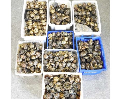 A large collection of oil lamp burners, to include Hinks (8)