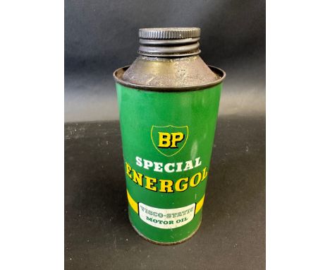 A BP Special Energol pint can, in good condition. 