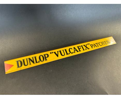 A Dunlop Vulcafix Patches shelf strip in good condition.