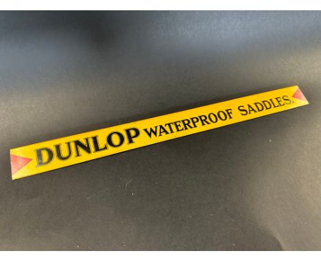 A Dunlop Waterproof Saddles shelf strip in good condition.