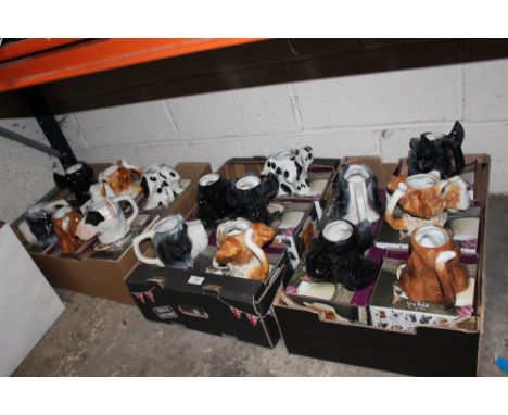 THREE TRAYS OF MUG TAILS, CERAMIC CUPS /MUGS