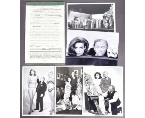 Mister Ten Percent (1967 British comedy film starring Charlie Drake) - Leon's original contract for the movie, marking one of