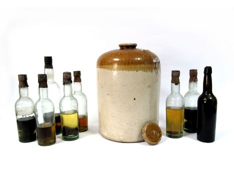 Whisky - Seven Bottles of "Specially Selected Very Old Scotch Whisky Same As Supplied To H.R.H The Prince Of Wales", recovere
